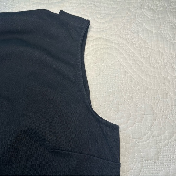 By Anthropologie Side-Slit Tunic. Black. Medium. - Picture 7 of 10